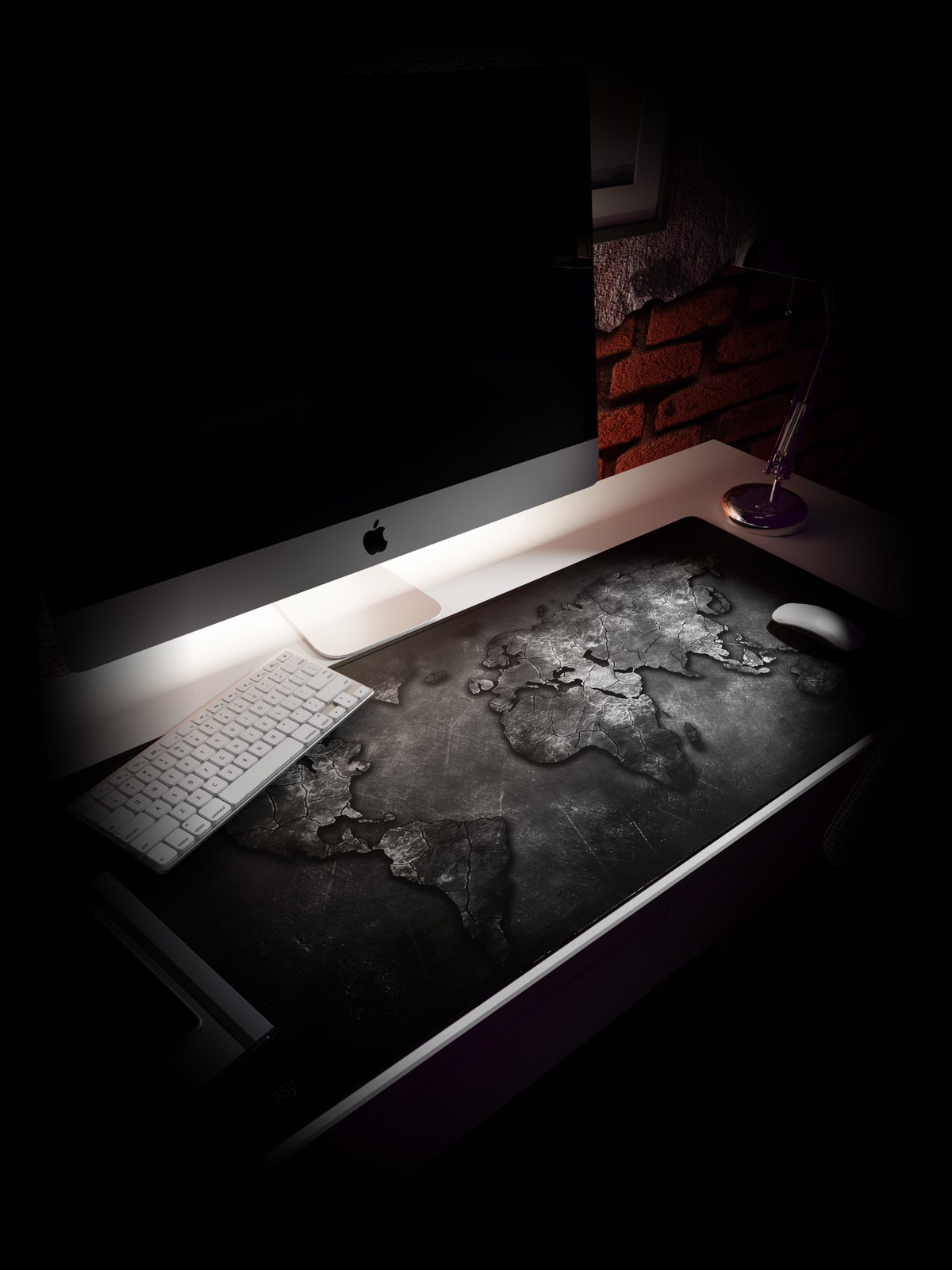 iEasy DeskMat 90×40, Map